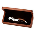 Donatello Waiter's Corkscrew w/Wood Box